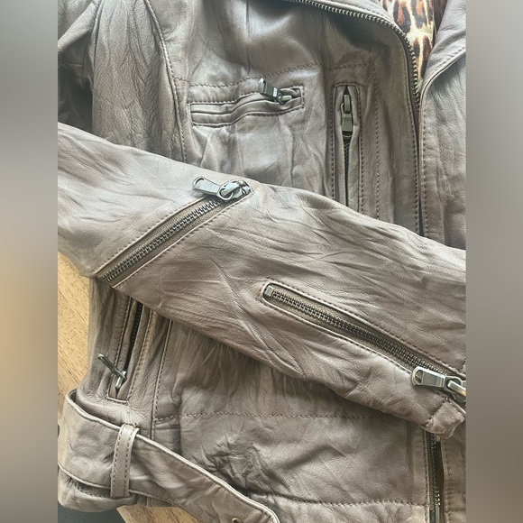 Women’s KENNA-T leather jacket - Picture 3 of 11